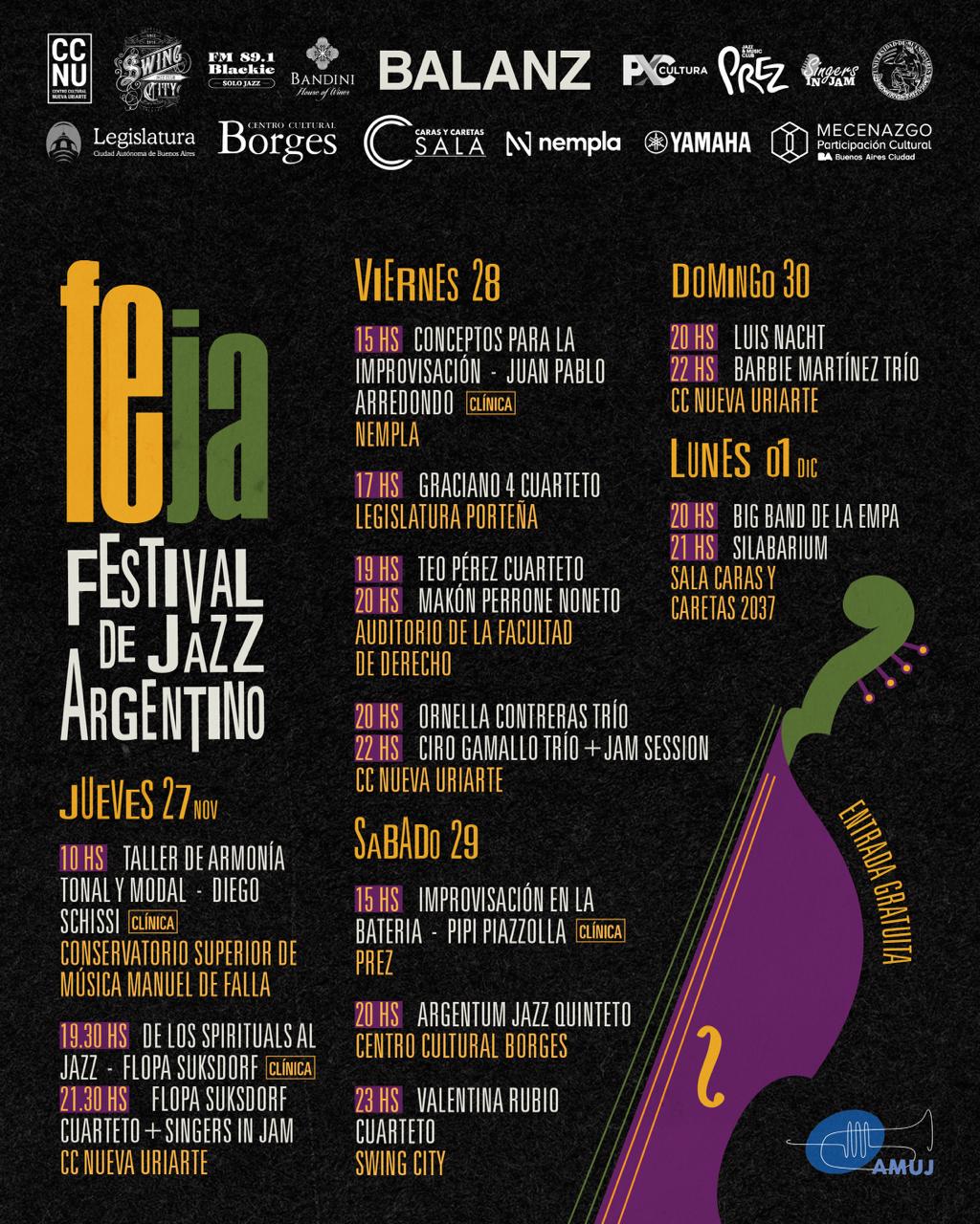 FEJA 2025 - Flyer con principal